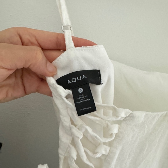 White Mini Dress - Picture 4 of 5